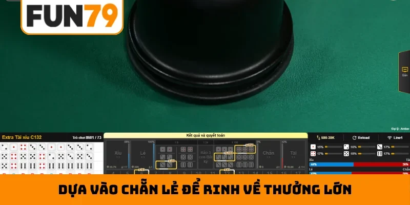 Dựa vào chẵn lẻ để rinh về thưởng lớn