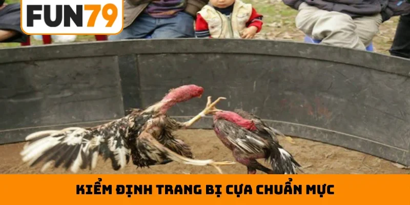 Kiểm định trang bị cựa chuẩn mực