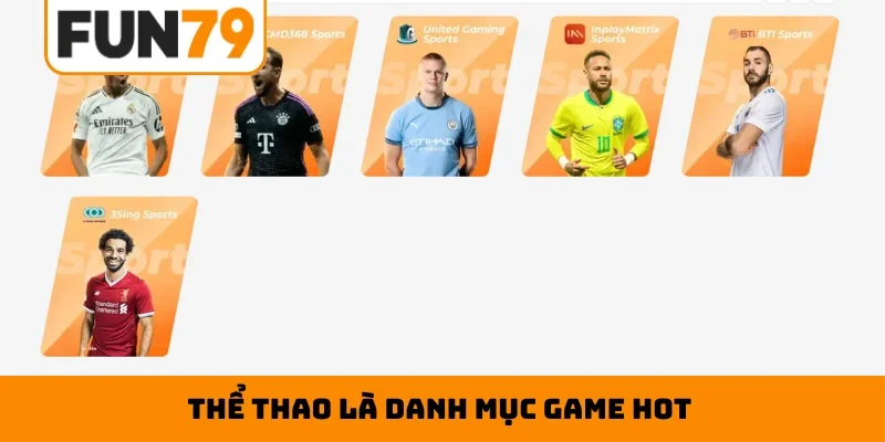 Thể thao là danh mục game hot